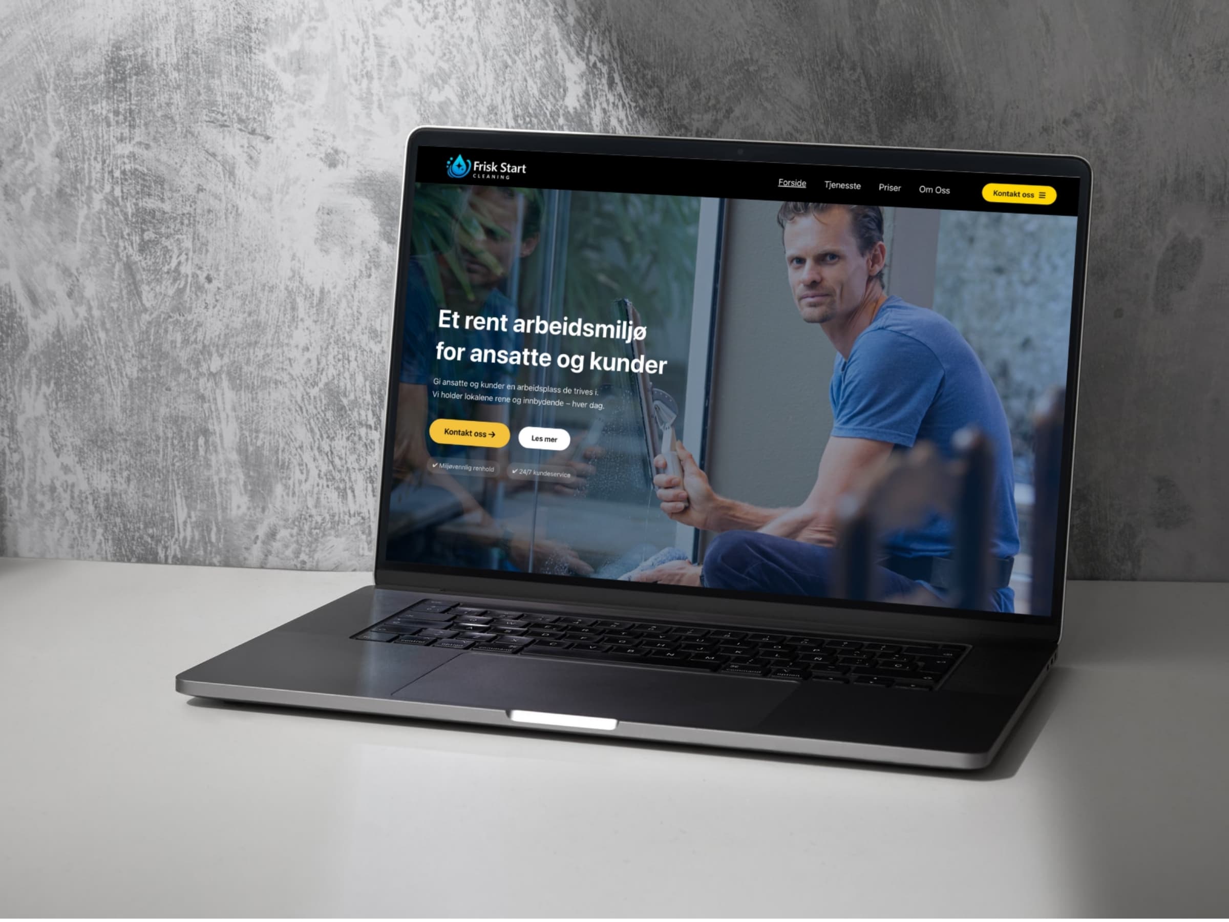 Friskstart – nettside