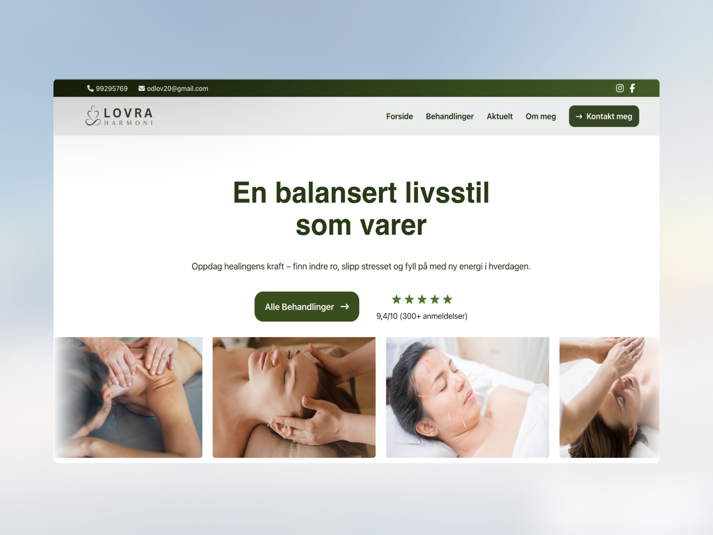 Løvra Harmoni – nettbutikk